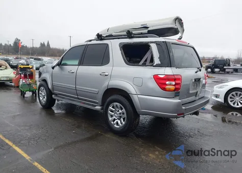 2002 Toyota Sequoia Sr5 V8 from USA, damaged, VIN 5TDBT44A52S083080